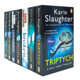 Will Trent Series Karin Slaughter Collection 7 Books Set ( Fallen, Unseen, Broken ) - Lets Buy Books